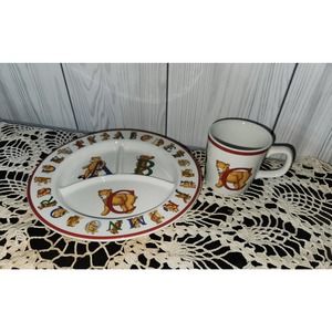 Tiffany & Co. Child plate and mug
